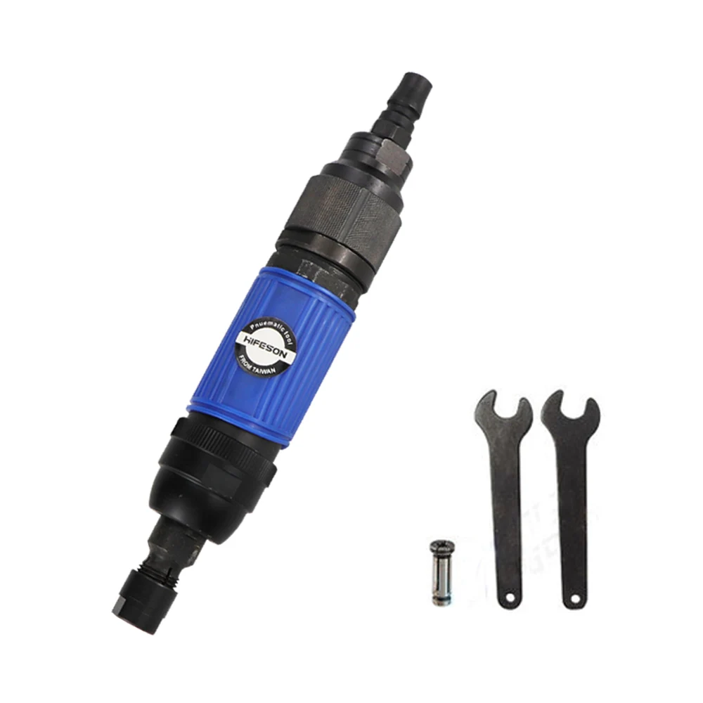 

HIFESON Pneumatic Die Grinder Professional Grinding Kit Engraving Polishing Mini Straight Air Tool 3mm/6mm 90PSI
