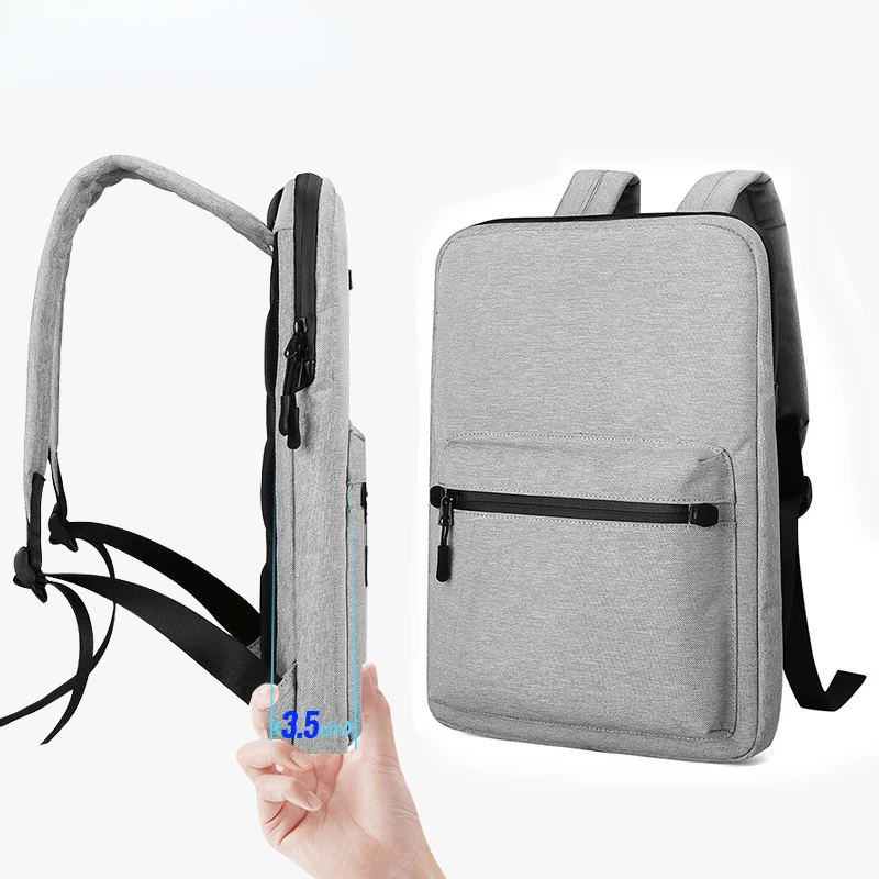 

Laptop Women Bag Work Bag Men Man Laptop Waterproof Ultra-thin New For Computer Thin Backpack Multi-use 15.6 Back 14