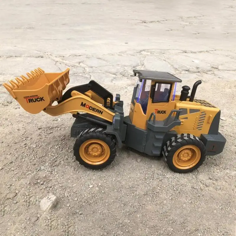 Remote Control Mechanical Bulldozer Building Blocks Model ABS RC Technical Truck Engineering Vehicle Car Toy Boy Toys For Kids enlarge