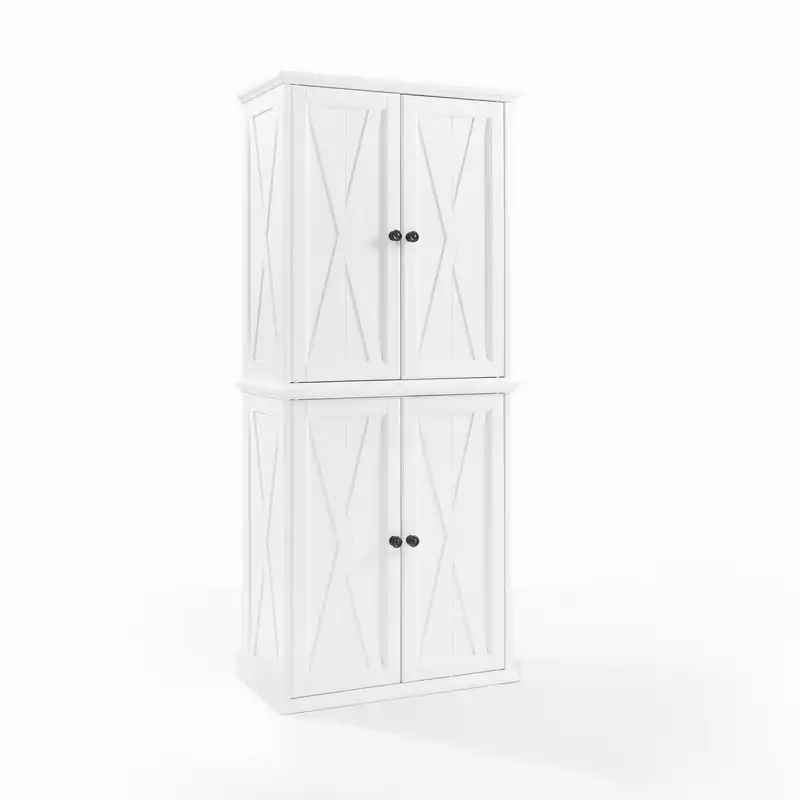 

Furniture Clifton Tall Pantry in Distressed White