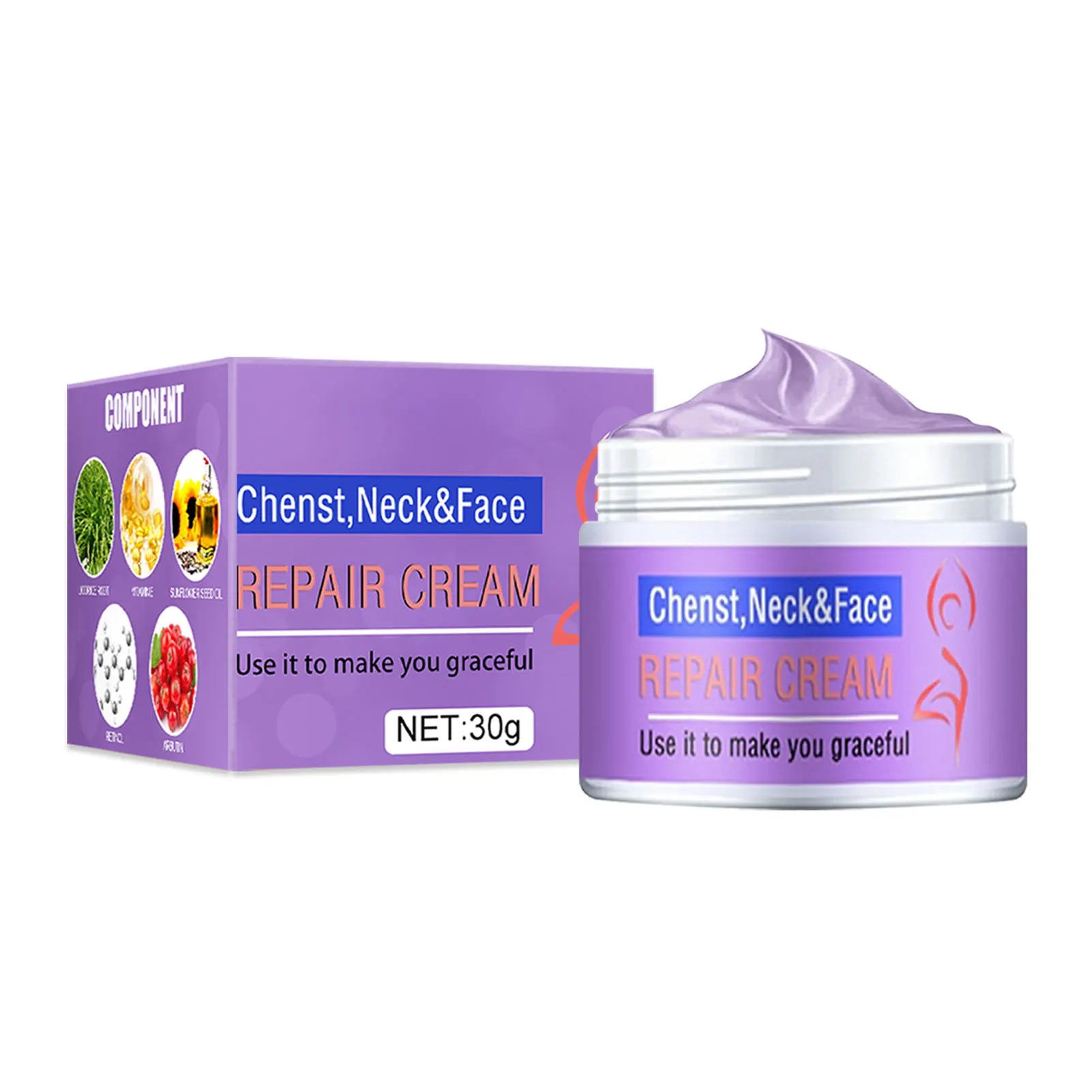 

Neck Firming Cream Face Neck Anti-Wrinkles Moisturizing Cream Skin Firming Smoothing Moisturizer Skin Tightening Cream For Face