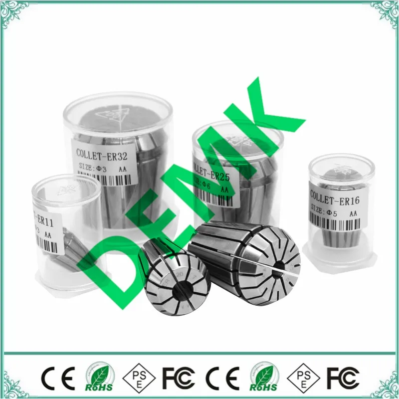 

ER11 ER16 ER20 ER25 ER32 ER spring collet chuck Accuracy 0.008mm for CNC milling tool holder Engraving machine spindle motor