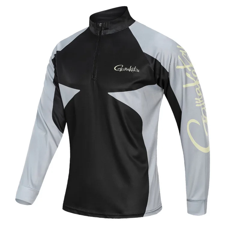 

GAMAKATSU Professional Fishing Clothing Anti-UV Sunscreen Sun Protection Fishing Shirt Breathable Quick Dry Fishing Jacket