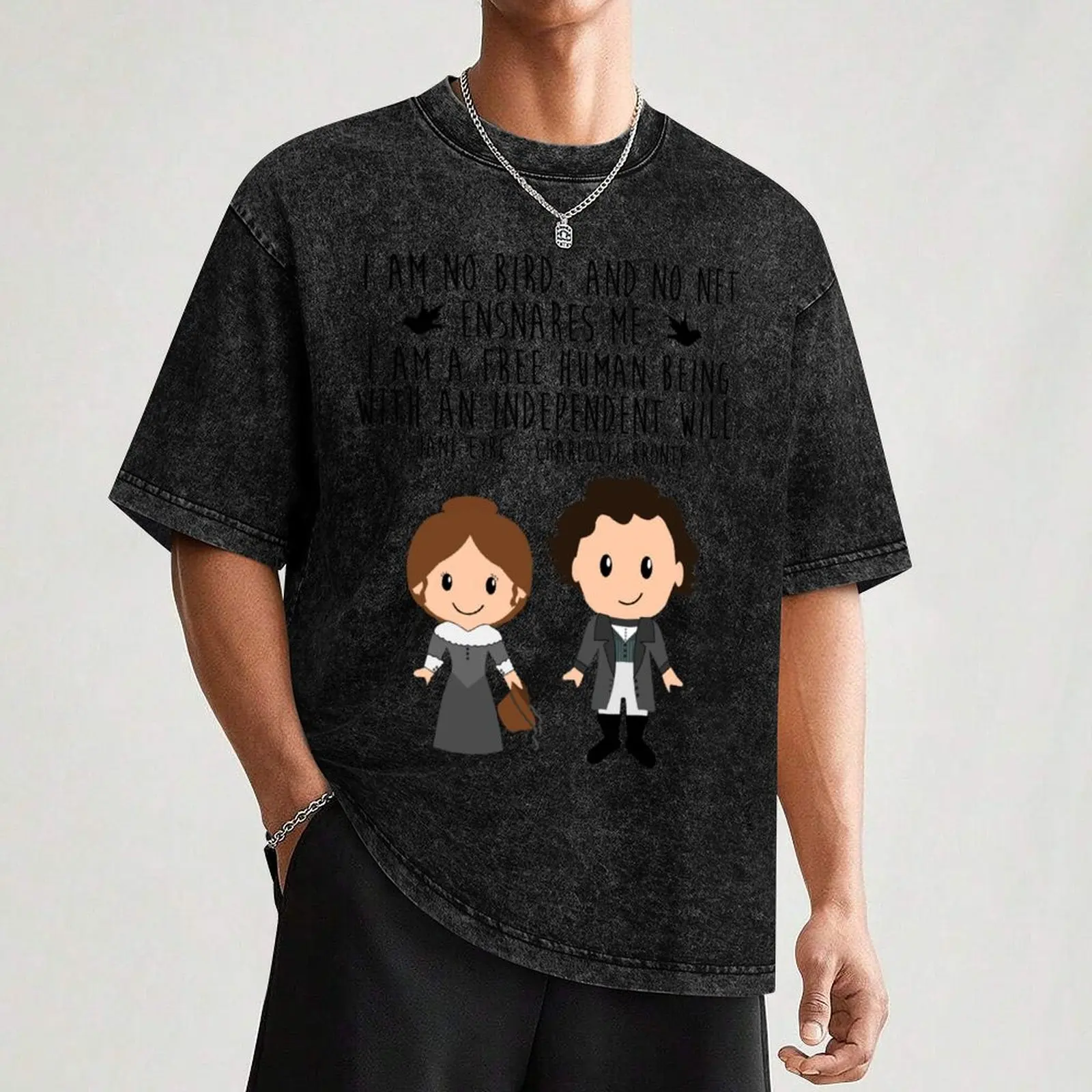 Футболка Jane Eyre I Am No Bird and Net Ensnares Me забавные костюмы мужская тренировочная рубашка