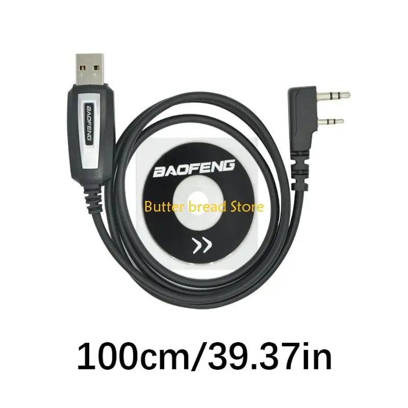 W89C Портативный USB-кабель для программирования прочной конструкции длиной 100 см для двусторонних радиостанций 82 и BF 888S (art.: 3920dcefdeabc) - 3920dcefdeabc