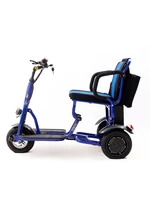 folding elderly electric tricycle old age scooter household small handicapped lightweight lithium battery bicycle