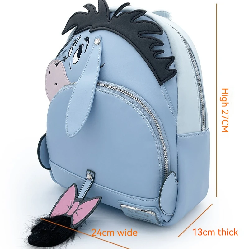 Рюкзак с персонажем мультфильма Диснея Иа канцелярские принадлежности милый