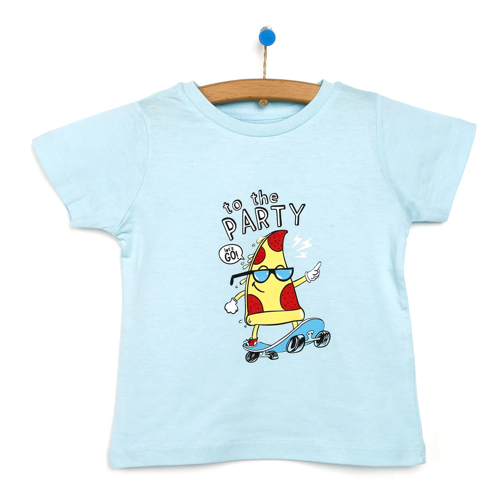 

Базовая футболка для маленьких мальчиков ebebek Hellobaby