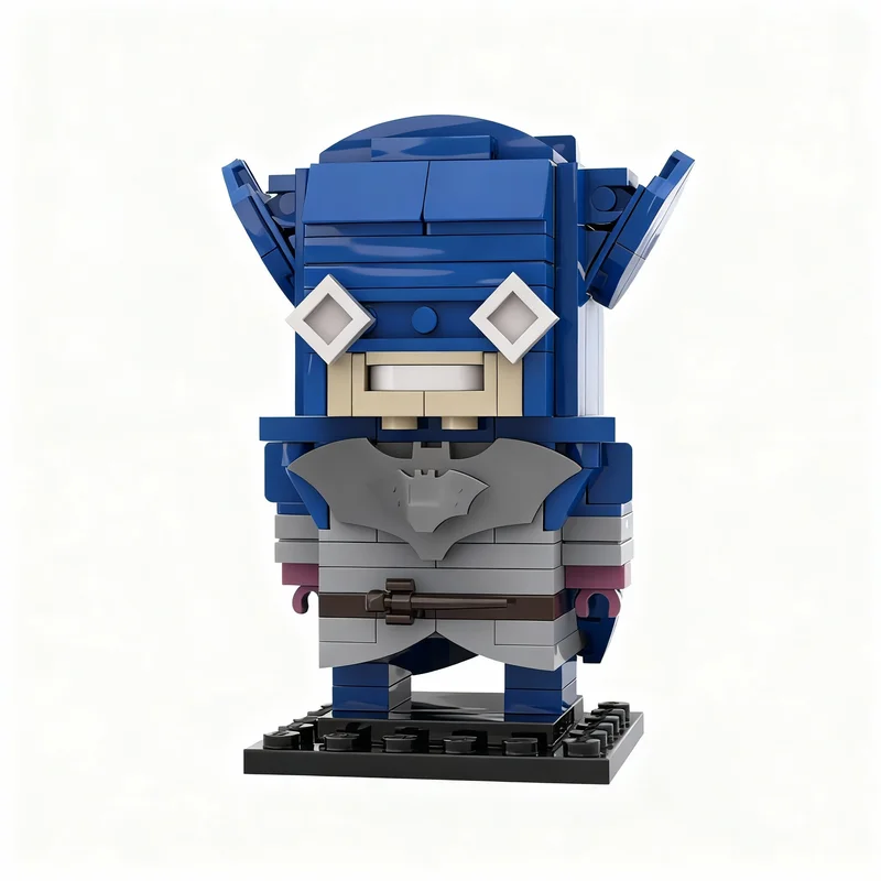 159 шт. MOC BrickHeadz BAT-MAN CLASSIC MAN Модель игрушки, строительные блоки, архитектурный набор, рождественский подарок, 3D-конструктор, художественная сборка из кирпичиков (art.: 3920dd0efbdab) - 3920dd0efbdab