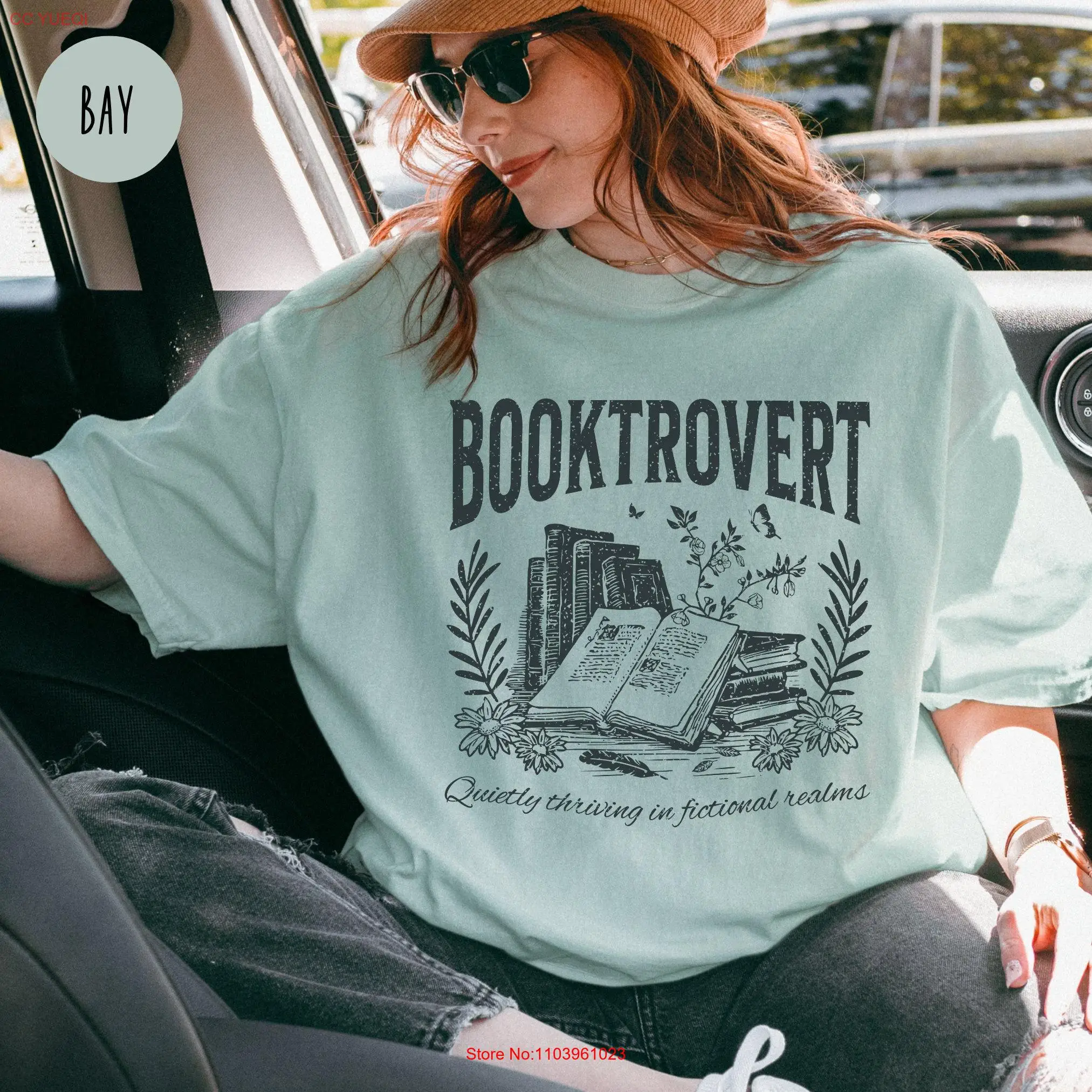 Футболка BooktroverT для женщин винтажная футболка чтения книг любителей книжного