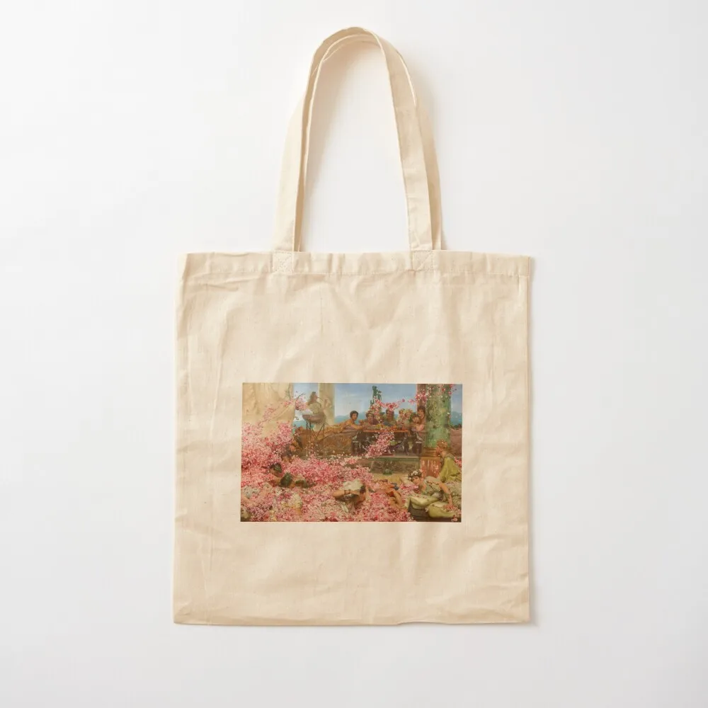 Розы Гелигорбарус от Sir Lawrence Alma-Tadema Tote Bag холщовая сумка-шоппер женская сумка-тоут