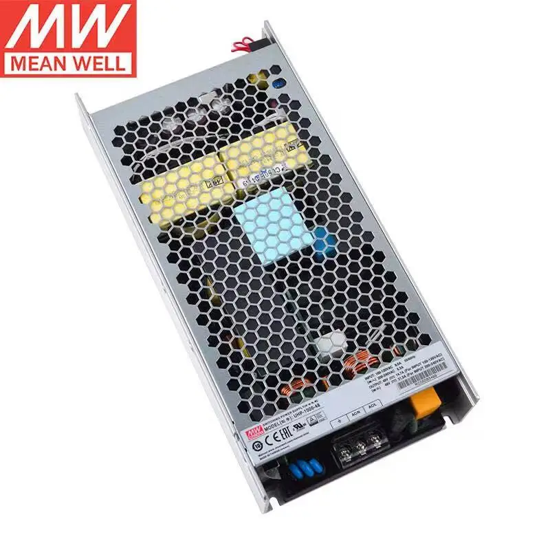 UHP-1000-48 48V 21A 1000W TaiWan MeanWell Slim Type with PFC Function Switching Supply 41mm Remote ON-OFF control