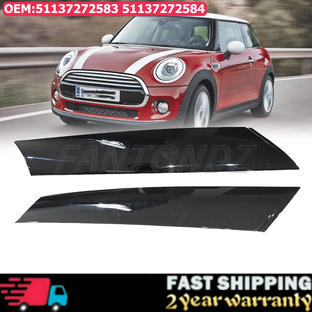 

51137272583 Передняя левая/правая боковая накладка на стойку лобового стекла, формовочная крышка для Mini Cooper R55 R56 R57 2007-2015 51137272584