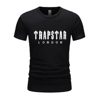 trapstar london brand printed t shirts men casual breathable brand cotton streetwear summer soft short sleeve oversized tshirt