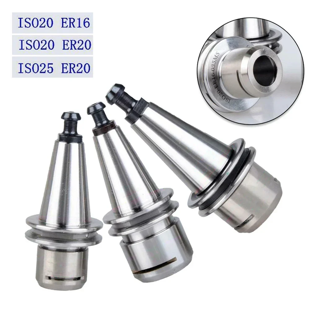 Держатель инструмента с ЧПУ ISO20 ER16 Цанговый патрон Стабильная