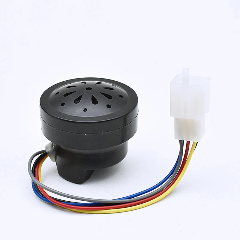 

Электрический звуковой сигнал для трехколесного велосипеда, 48 В, 60 В, круглый громкий звуковой сигнал 3 в 1 и 4 в 1, противоугонный звуковой сигнал с обратным голосом