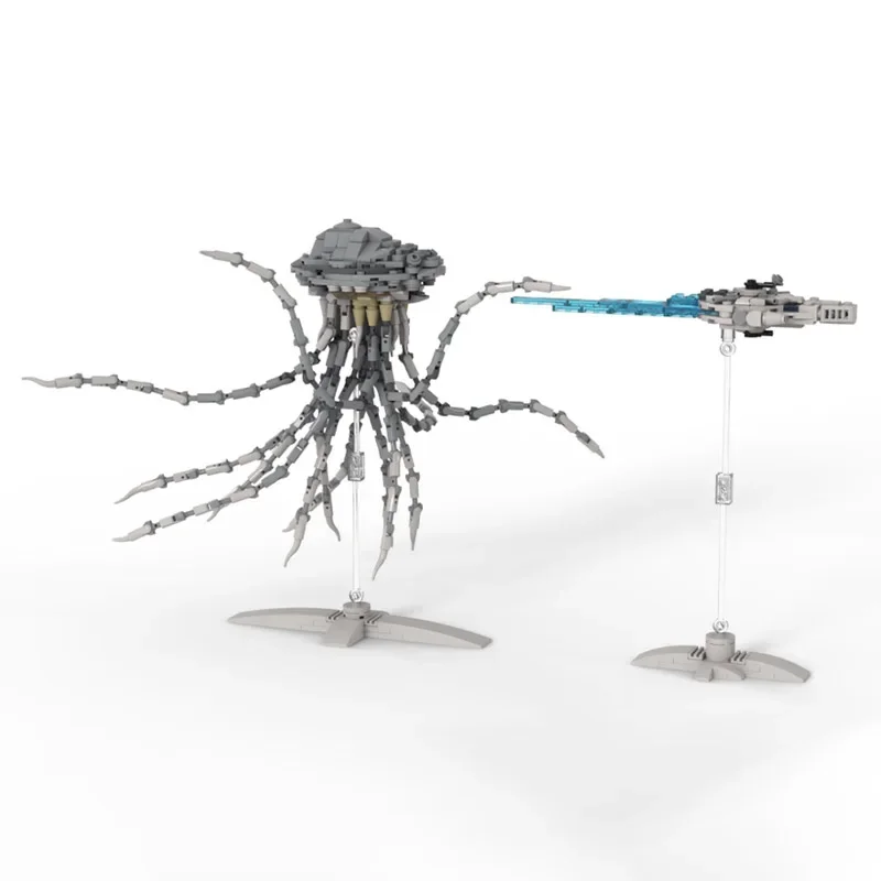 Фото Набор строительных блоков MOC Micro Kessel Run M.Falcon & Summa-verminoth Star Battle, 544 детали, уникальная идея для самостоятельной сборки, подарок на Рождество для взрослых №1