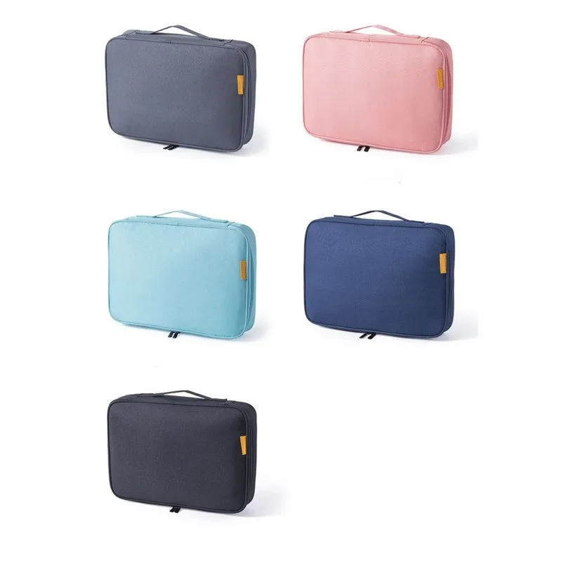 

Portable Bags Large Capacity Document Bags Multifunctional Home Travel Organizer Card Bag