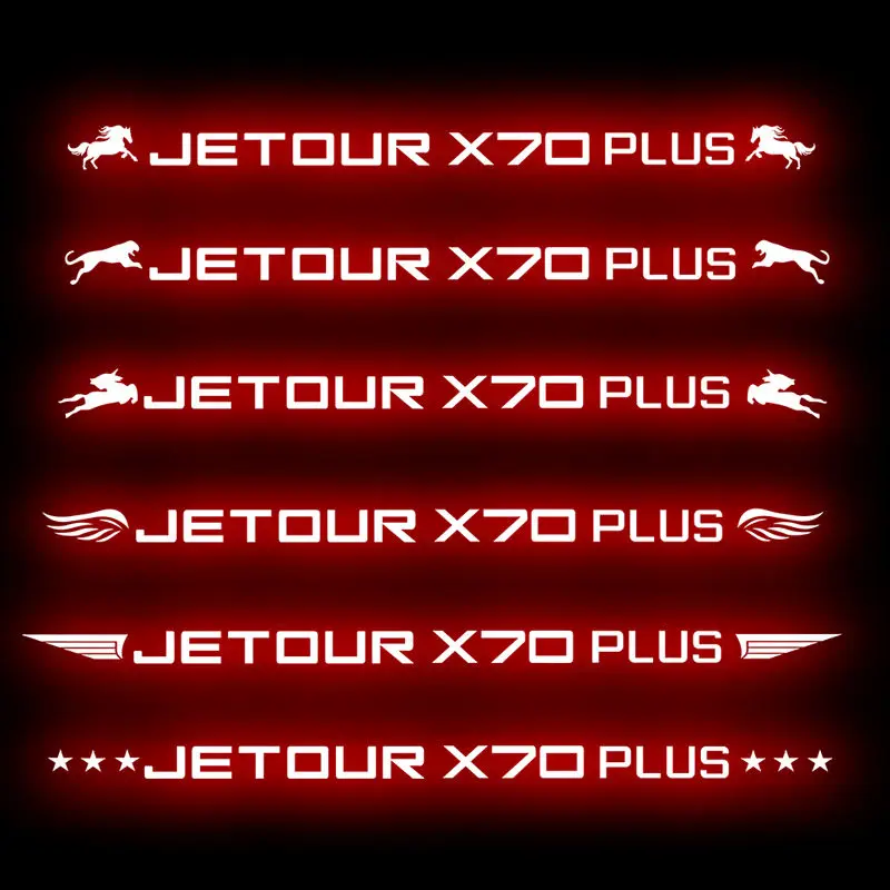 

Suitable for Chery Jetway X70PLUS modification special high mounted brake light sticker, brake light decorative sticker