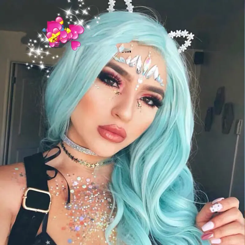 

Женское серебристое украшение для тела и лица, яркая Светоотражающая наклейка с призраком на Хэллоуин для бровей