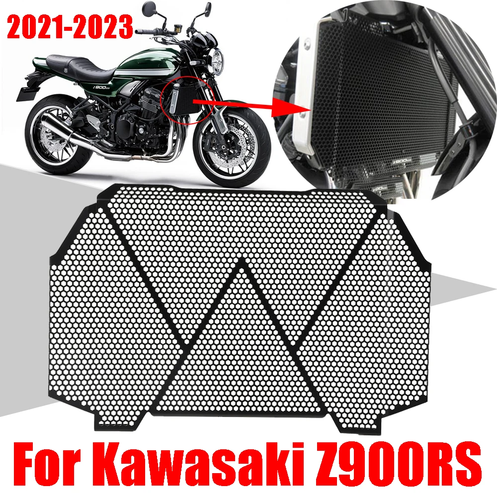 

Аксессуары для Kawasaki Z900RS Z900 RS Z 900 RS Z 900RS 2021 2022 2023 решетка радиатора Защитная крышка для гриля