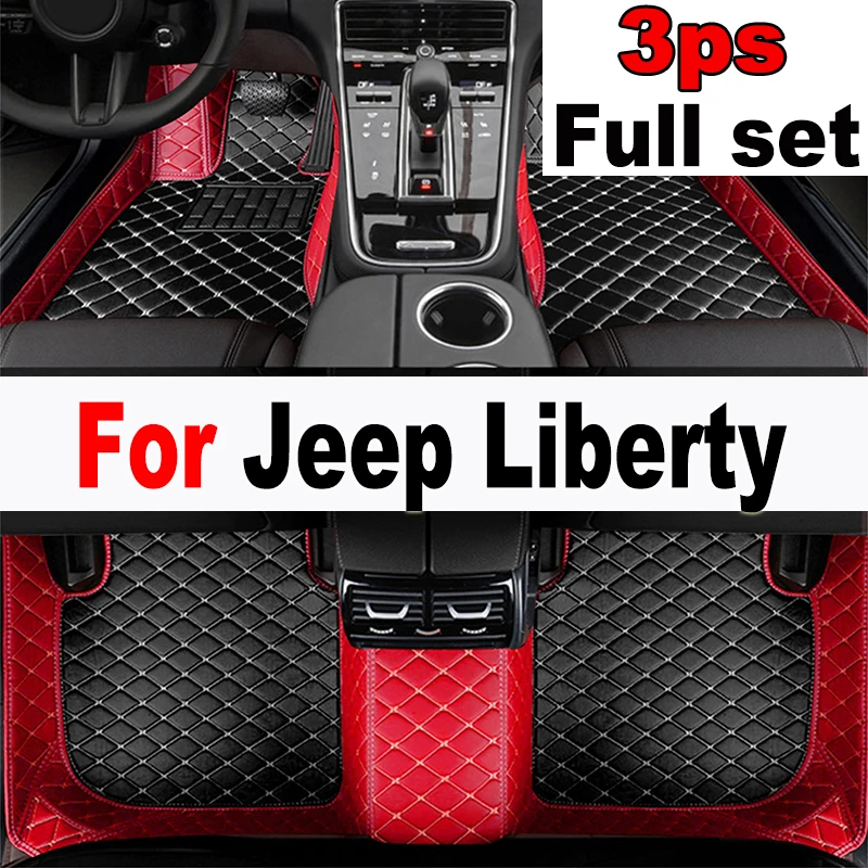 

Car Mats For Jeep Liberty Cherokee KJ 2002~2007 Classic Version Waterproof Floor Mats Foot Mat Alfombrillas Auto Car Accessories
