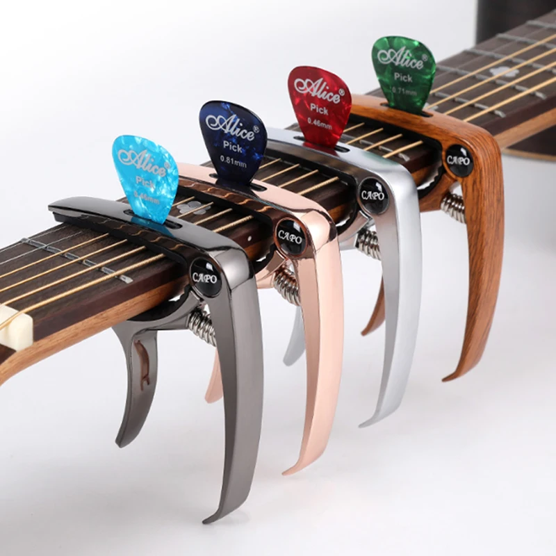 

Guitar Capo Tuning Clamp Multi Color Classic Folk Acoustic Electric Tune Quick Change Trigger Ukulele Bass Guitarra Acessories