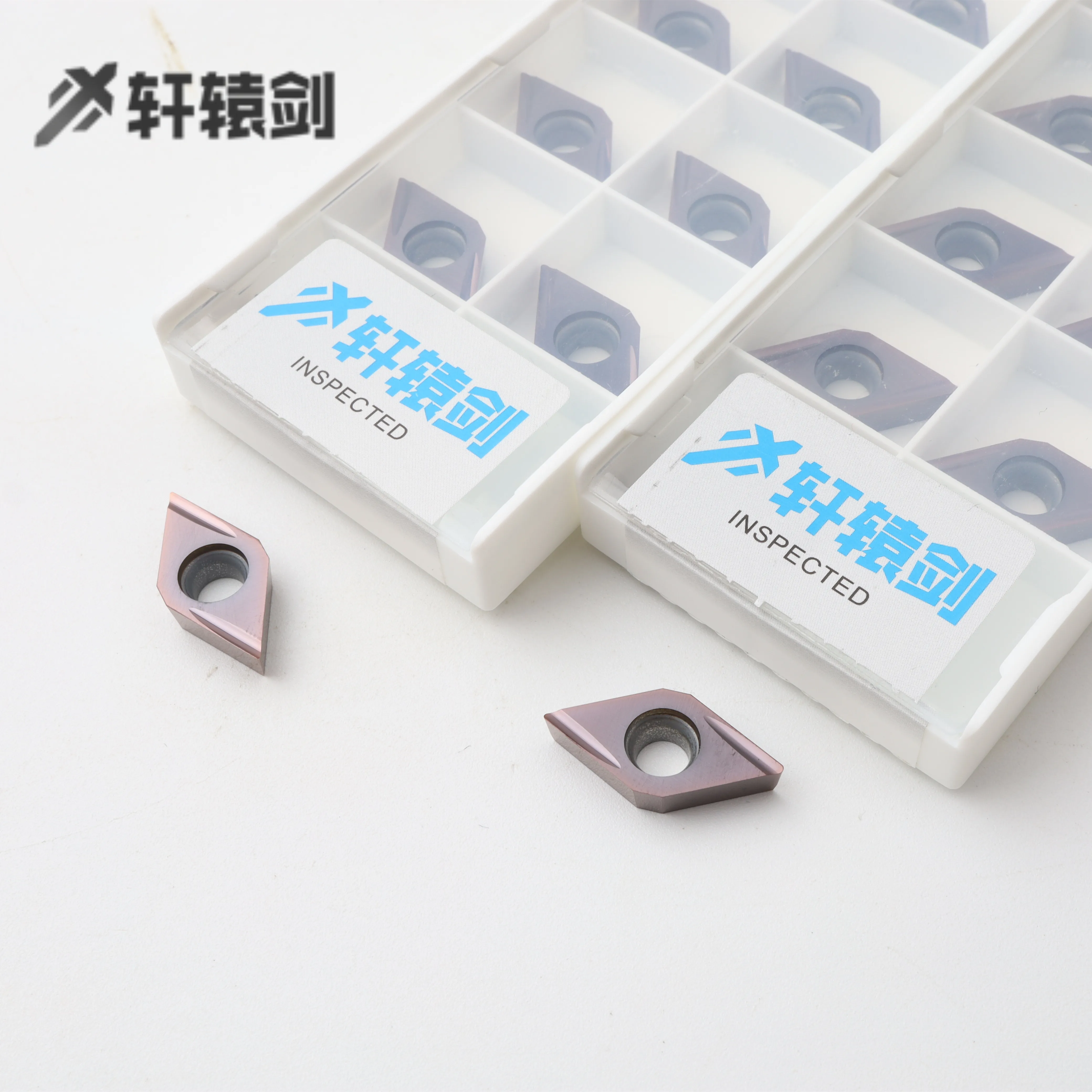 

10pcs DCGT070202R/L DCGT070204R/L DCGT11T302R/L DCGT11T304R/L U Boring CNC Lathe Carbide Turning Tools