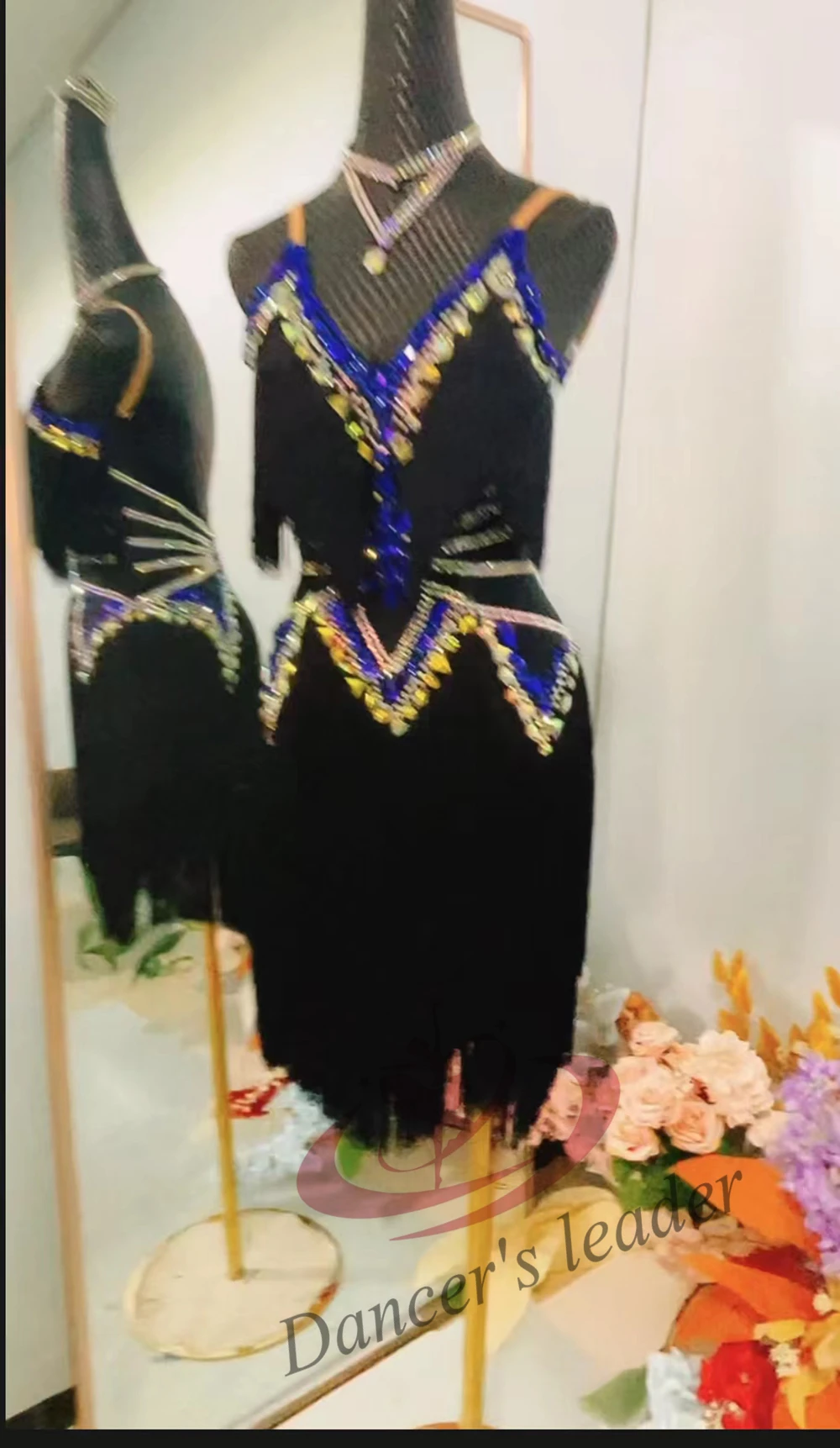 Латинские танцы национальный стандарт танцевальное конкурсное платье высокого