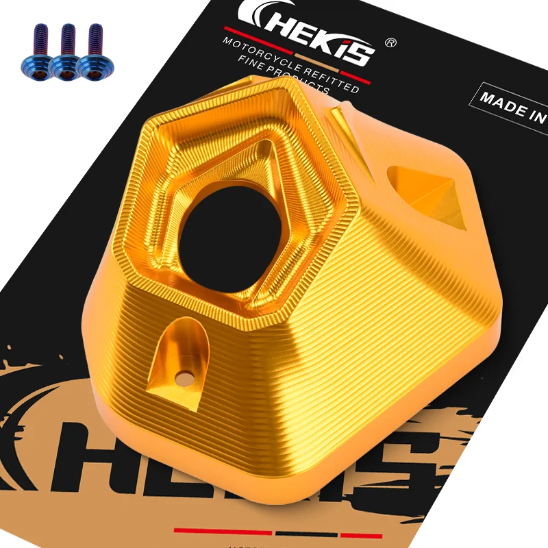 CHEKIS подходит для HONDA ADV150 ADV160 аксессуары для модификации мотоцикла выхлопная труба из алюминиевого сплава хвостовая крышка выхлопной трубы металлическая защитная крышка для предотвращения столкновений