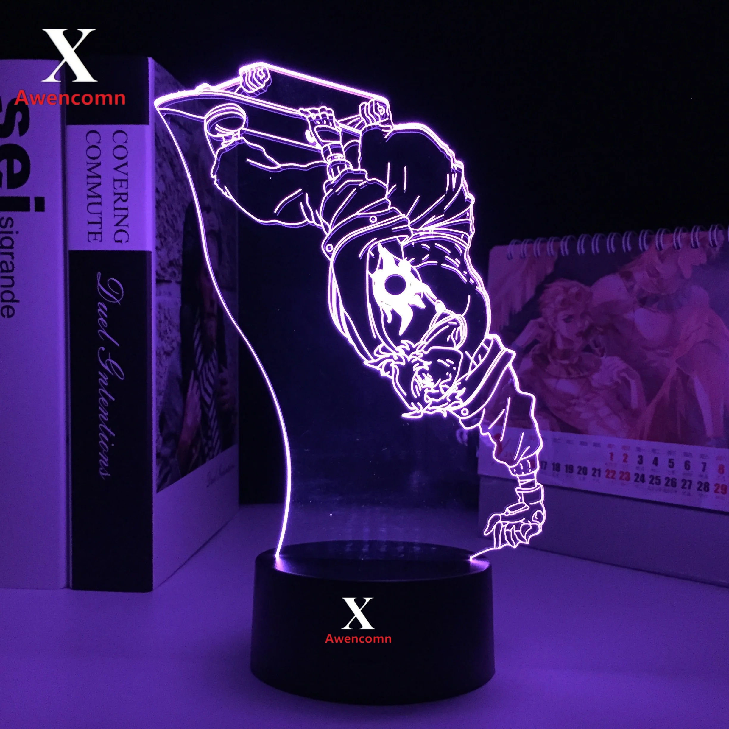 

Anime 3d Led Night Lamp SK8 The Infinity Joe for Kid Brithday Gift Night Light Bedroom Decor Nightlight Manga SK8 The Infinity