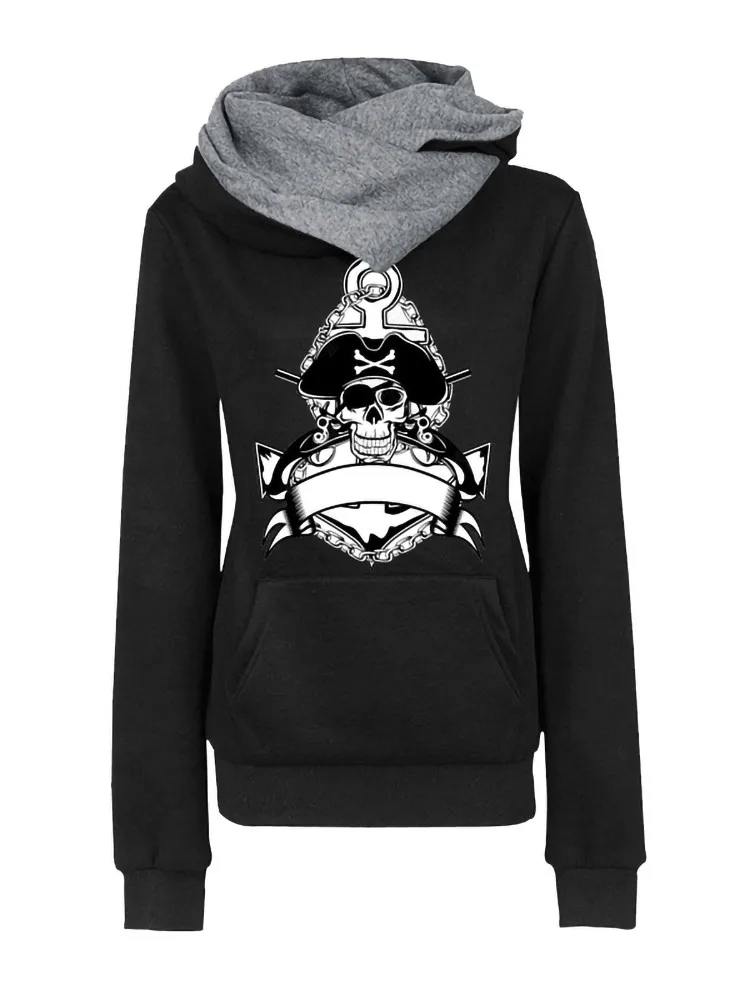 2022 Зимние толстовки с принтом женские модные повседневные флисовые теплые