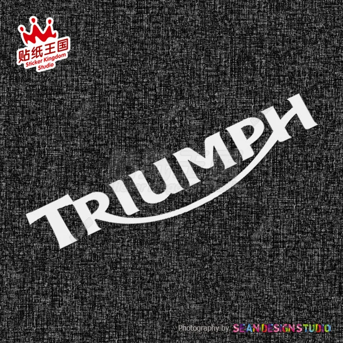 

Для Triumph T100 675R Speed Triple 1200RS Scrambler Tiger 800XC Thruxton 1200R шлем мотоциклетные наклейки водонепроницаемые наклейки 18