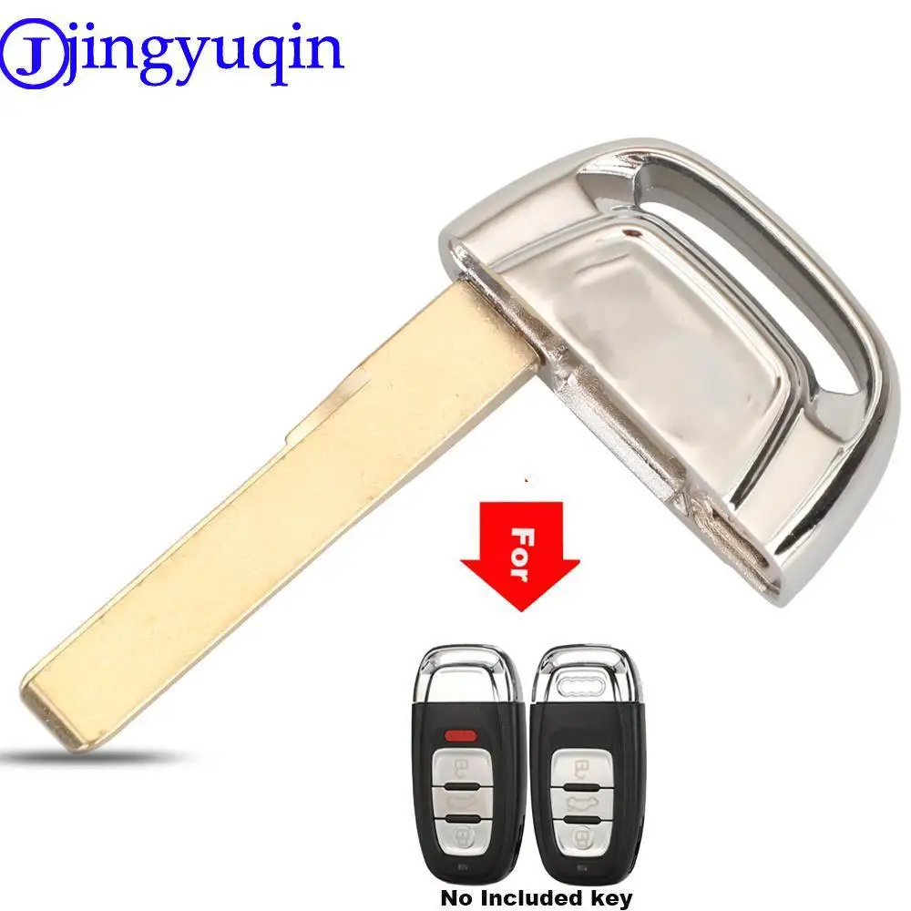 jingyuqin 1ps Remote Key Uncut Blade For Audi Q5 A4L A5 A6 A7 A8 RS4 RS5 S4 S5 Smart Key Shell