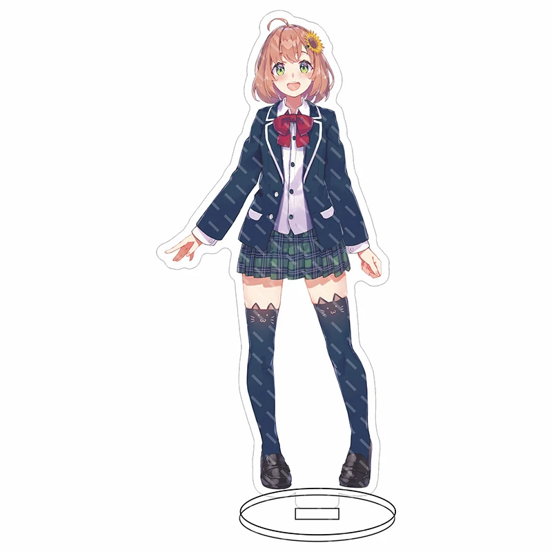 

Anime Stand Hololive Vtuber Debidebi Debiru Acrylic Figure Display Desktop Decoration 15cm