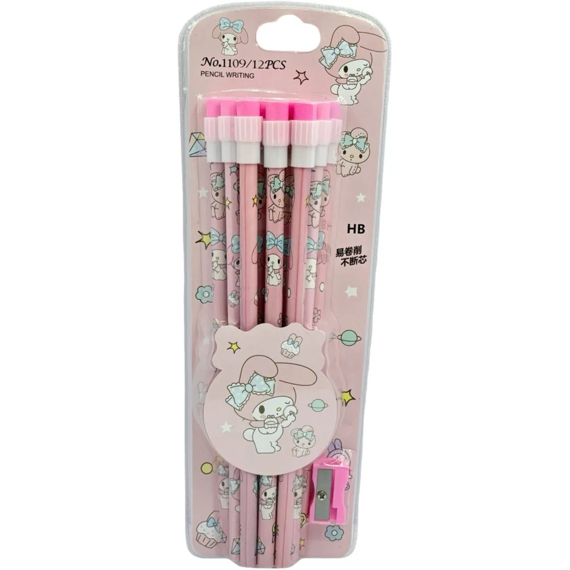 Sanrio 2Bhb карандаш Kuromi Kawaii стираемая детская ручка с героями мультфильмов