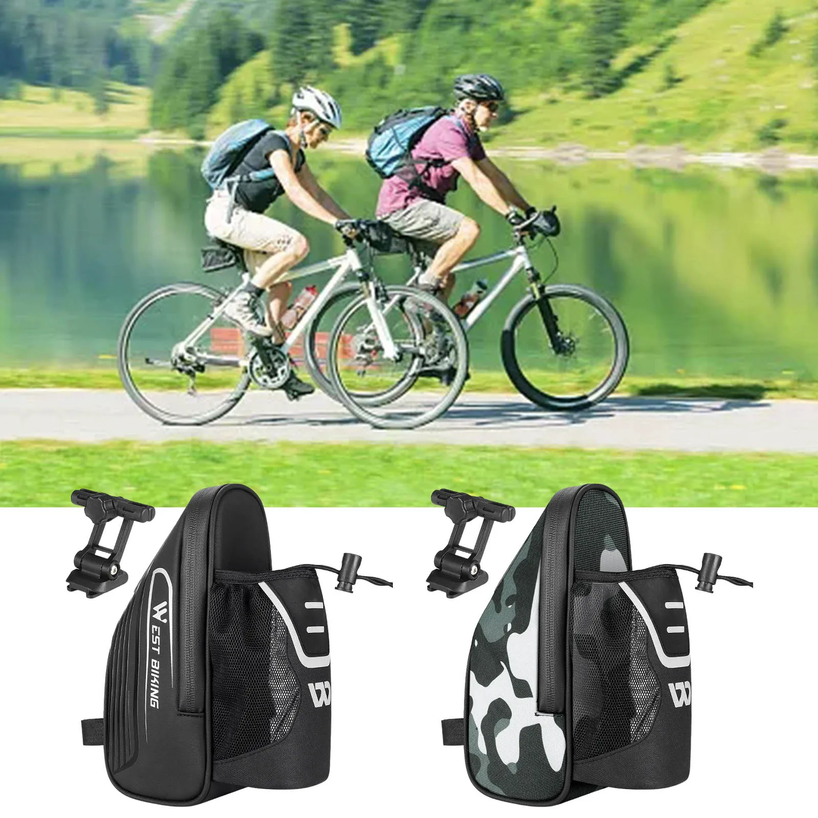 

Bicycle Bag Bike Saddle Bag Cycling Seat Tail Pouch Foldable Seatpost Storage Bag Bicycle Accessories