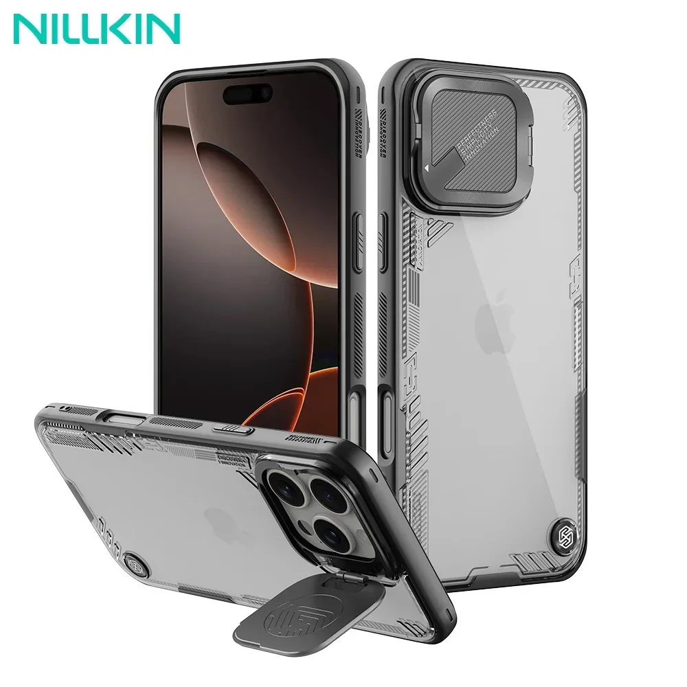 Противоударный чехол Nillkin для iPhone 16 Pro Max с держателем камеры