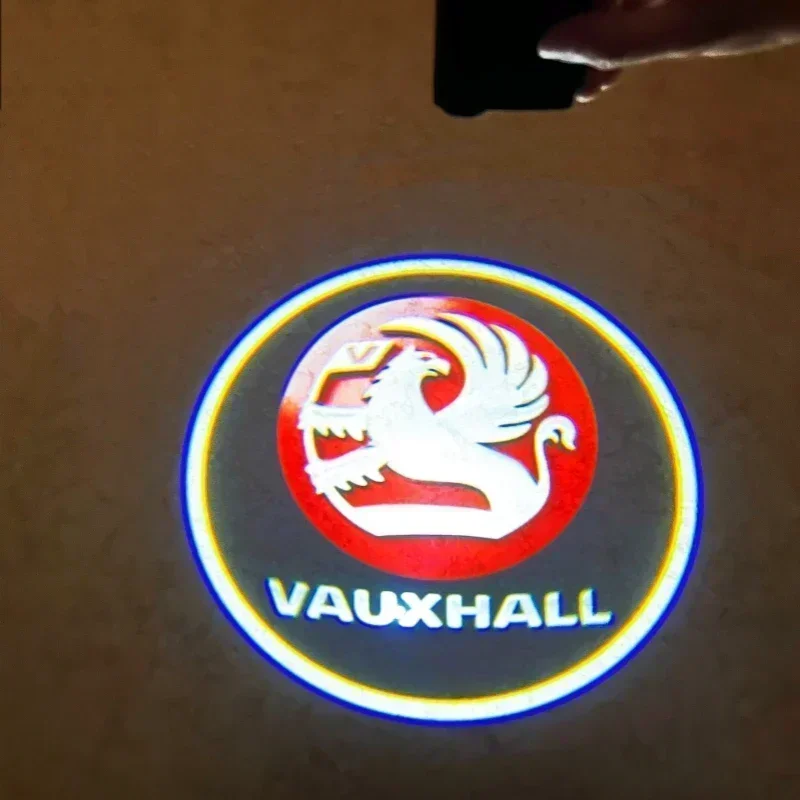 2X светодиодный проектор двери автомобиля HD лазер приветствия для Vauxhall логотип