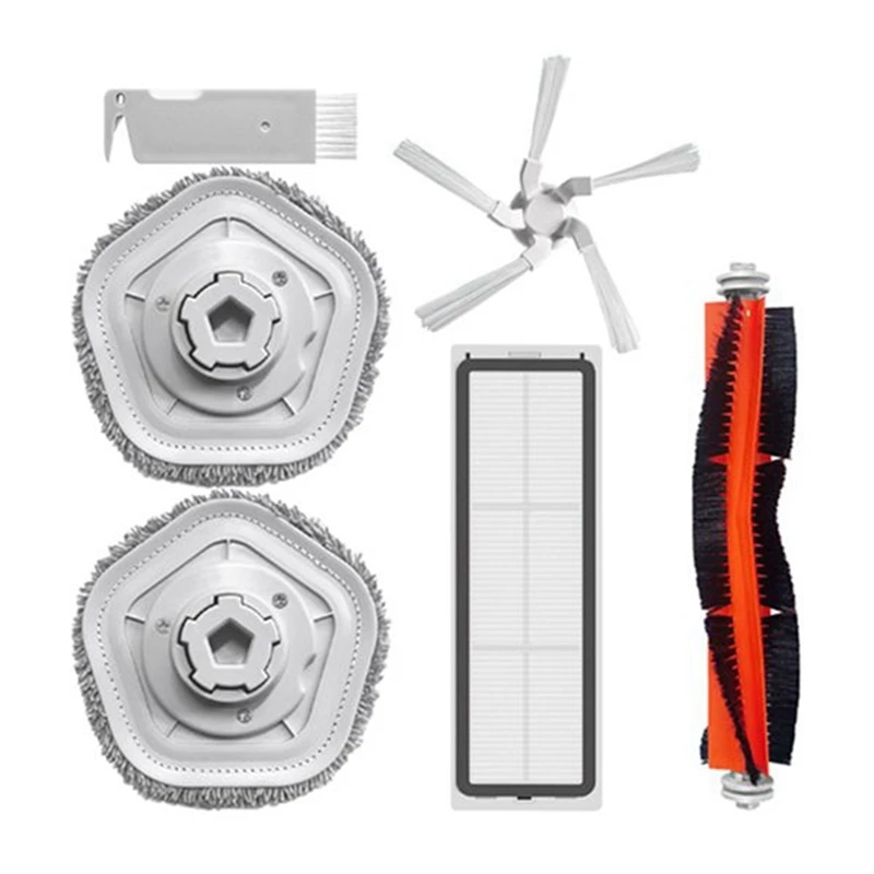 

Самоочищающаяся Швабра-робот для Xiaomi Dreame Bot W10 W10 Pro, основная боковая щетка, фильтр НЕРА, насадки для швабры, детали для бытовой техники