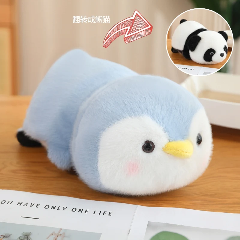 Плюшевая игрушка Пингвин и Енот 25/35 см