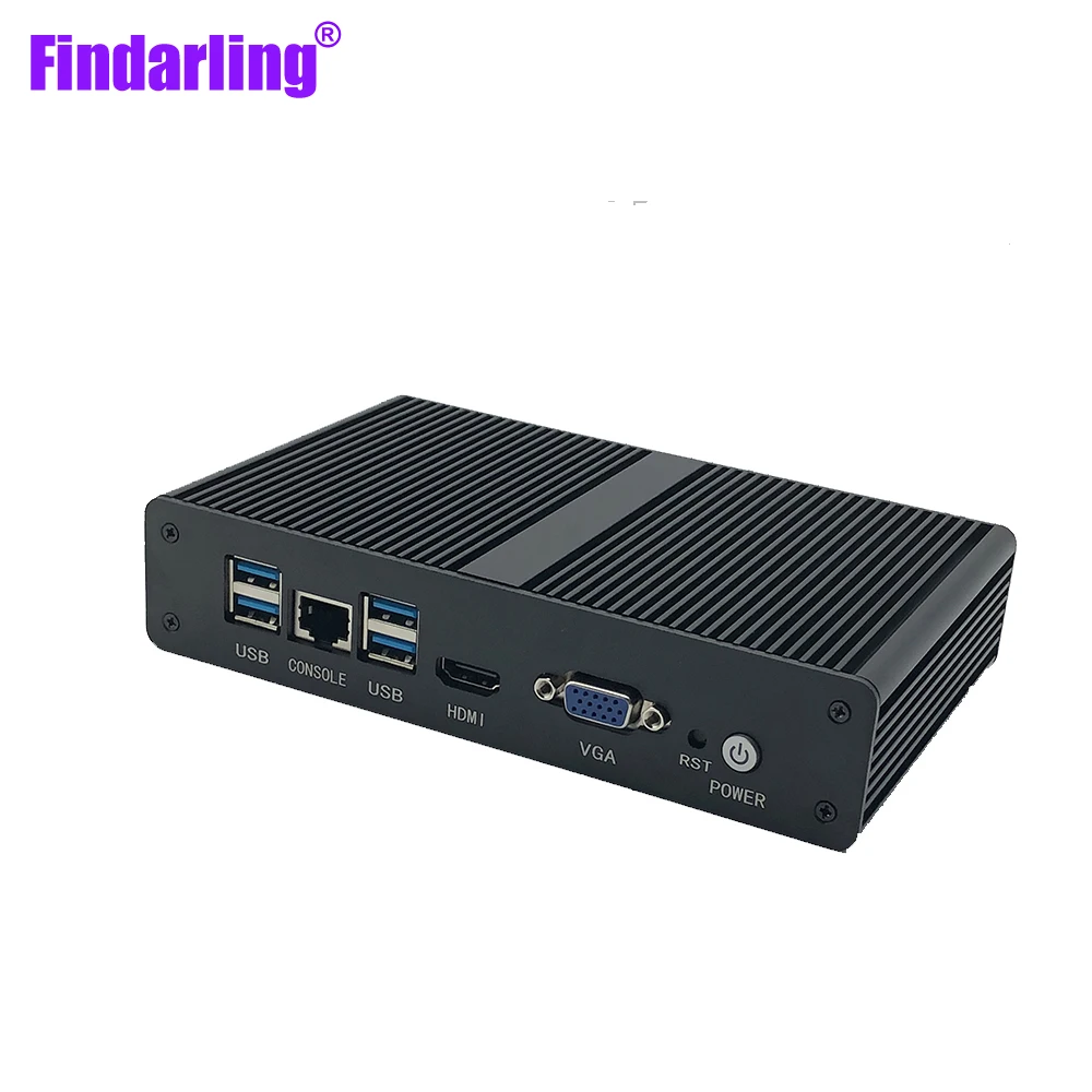 6th Generation Pentium 4405U Pfsense Router Server  6*1000M Lan Intel I211 Windows10 Linux HD VGA Dual Display Mini PC