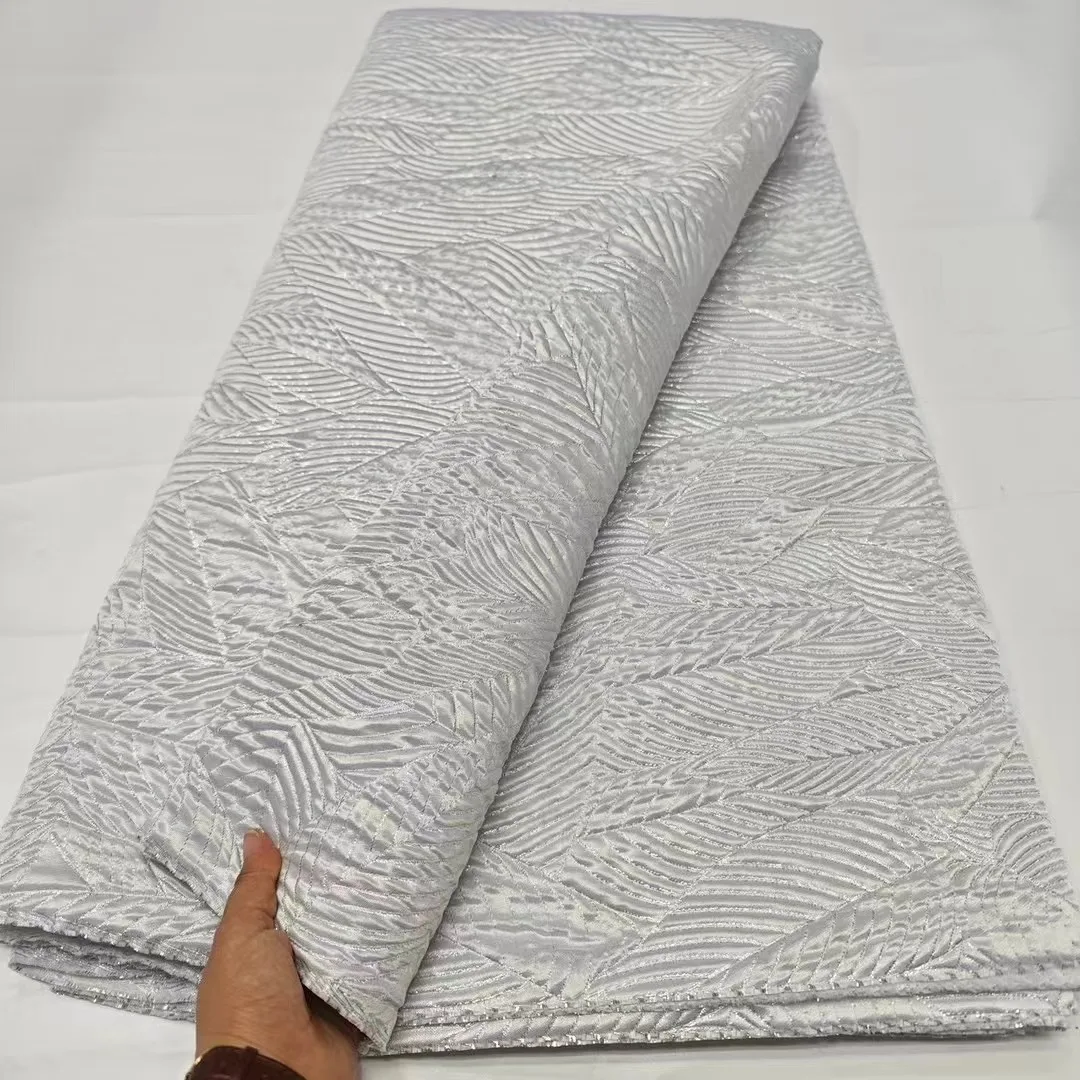 Французская парчовая кружевная африканская ткань 2024 новейшая нигерийская