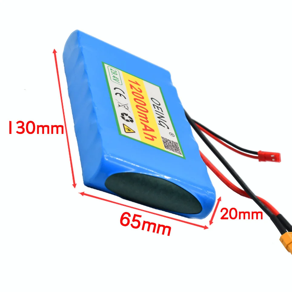 Купить 2022 NEW 29V 12Ah 7S1P 29.4V 12000mAh Lithiumion Battery Pack