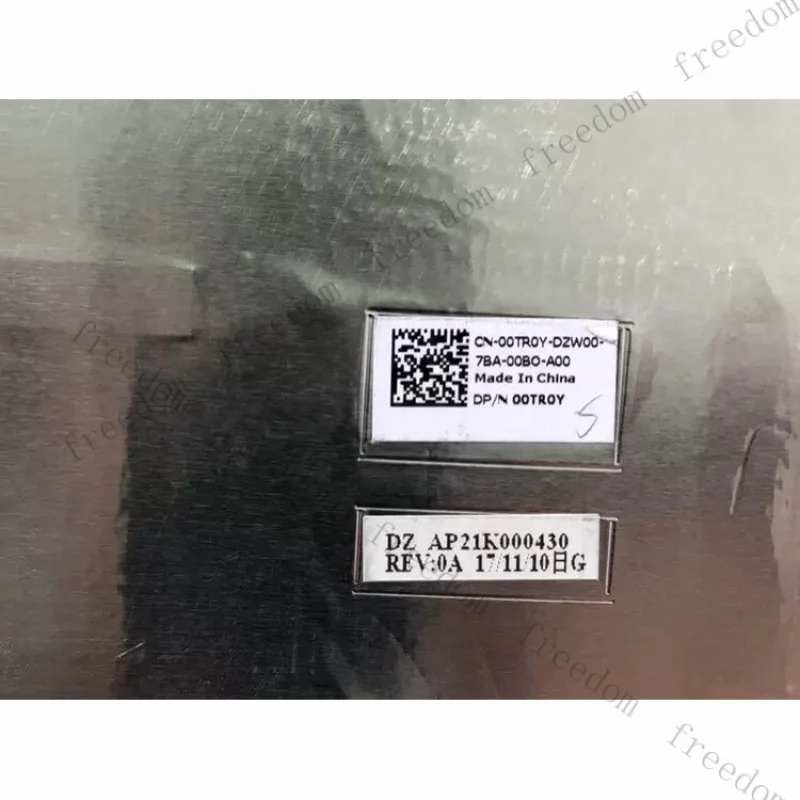 Фото Задняя крышка ЖК-дисплея HJY для Dell G5 5587 5590 7577 0TR0Y TR0Y, красная №2