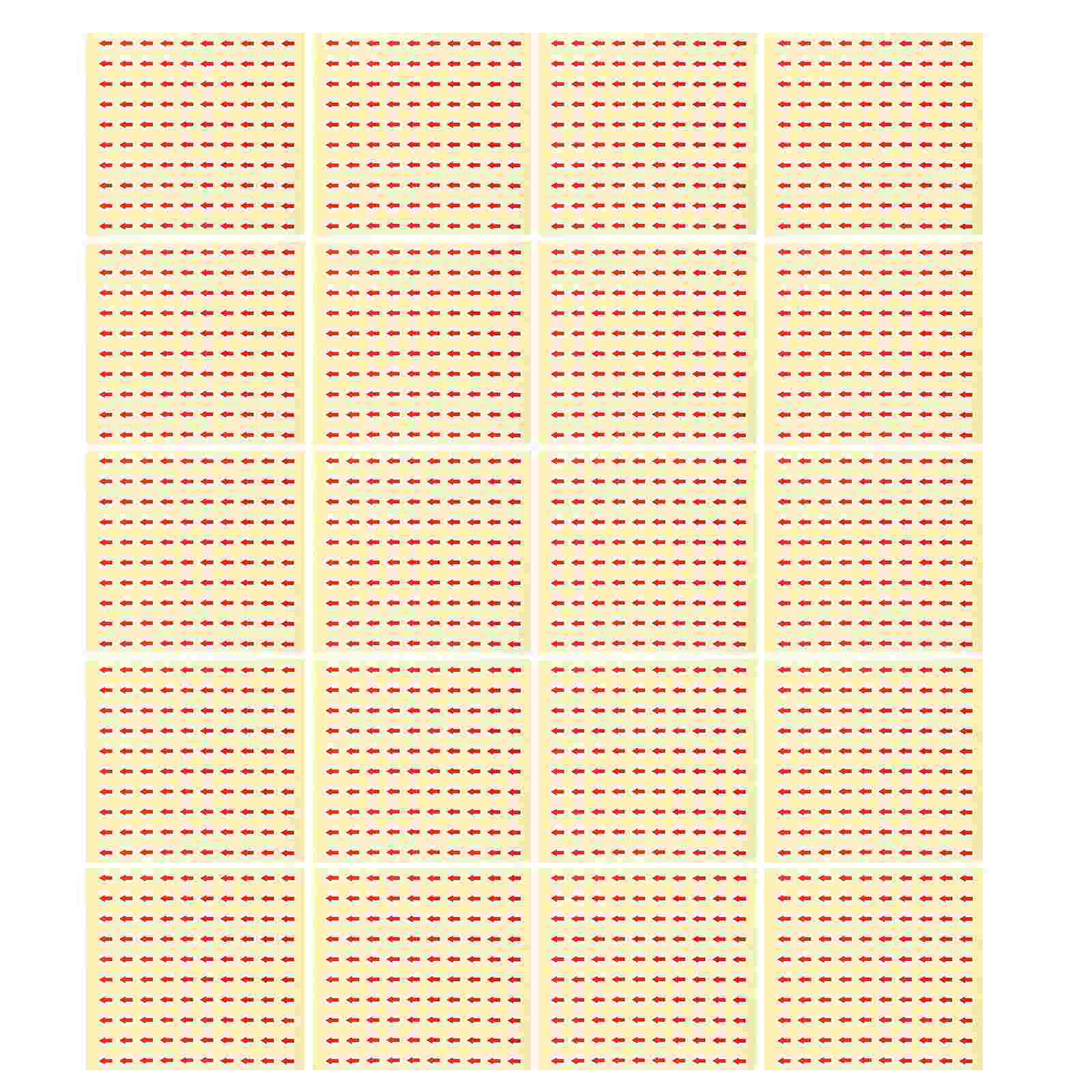 

Наклейки бумажные самоклеящиеся в горошек, 6400 шт.