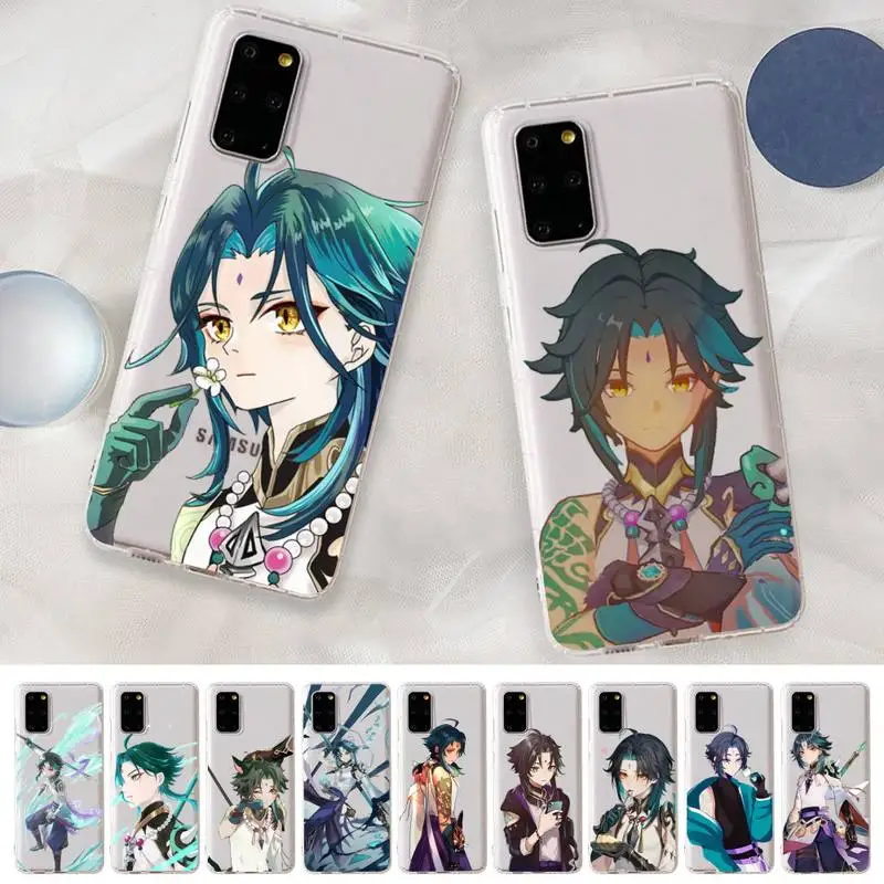 

Xiao Genshin Impact Phone Case for Samsung S20 S10 lite S21 plus for Redmi Note8 9pro for Huawei P20 Clear Case