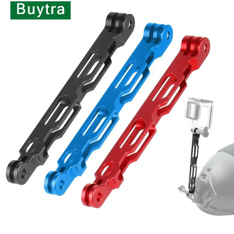 

New Selfie Extension Arm Extension Rod Helmet Mount for Gopro 9 8 7 6 CNC Aluminum Alloy Metal Extension Rod Accessories