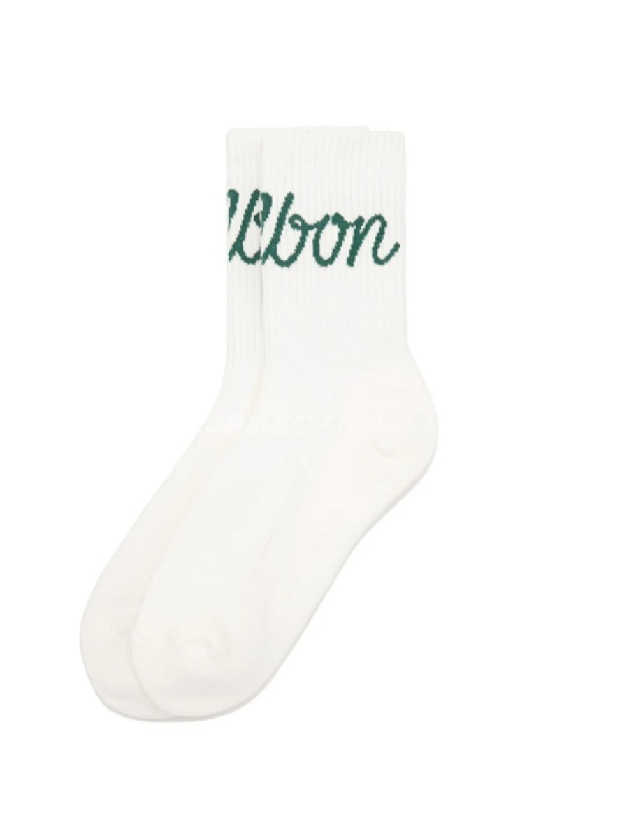 New Golf Socks Cotton Socks Alphabet Golf Socks