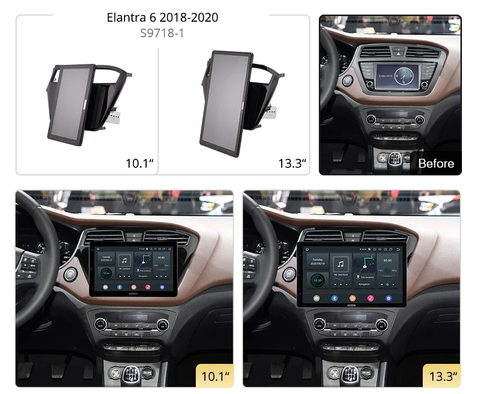 Автомобильный DVD-плеер Tesla Style 13 3 дюйма PX6 Android 10 0 автоповоротная навигация GPS Wi-Fi